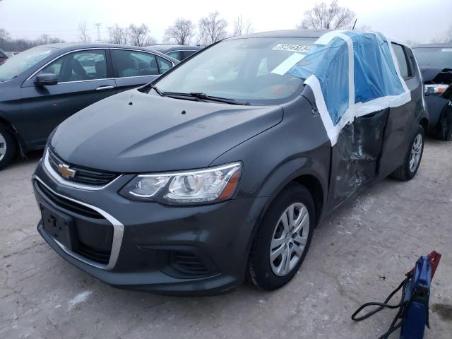 1G1JG6SB5L4125776 - 2020 CHEVROLET SONIC CHARCOAL photo 1