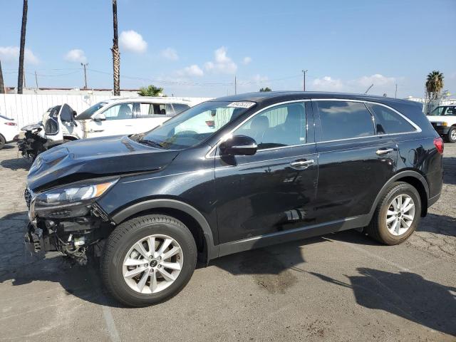 5XYPG4A33KG473673 - 2019 KIA SORENTO L BLACK photo 1