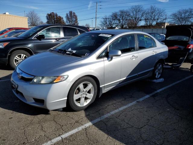 19XFA1F68AE019624 - 2010 HONDA CIVIC LX-S فضي صورة 1