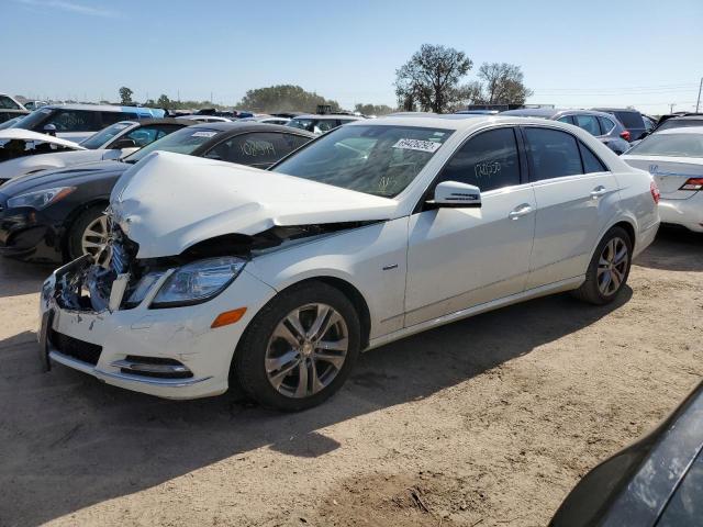 WDDHF2EB9BA496684 - 2011 MERCEDES-BENZ E 350 BLUE WHITE photo 1