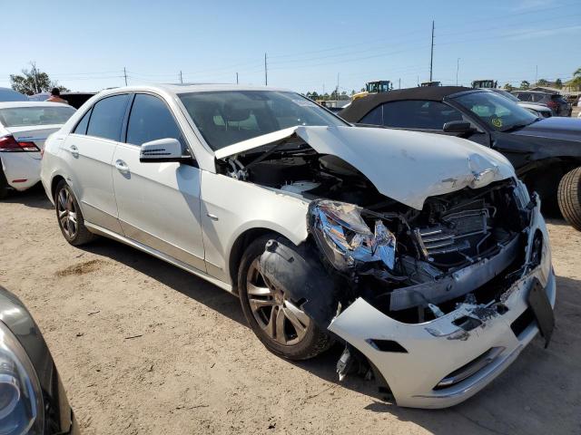 WDDHF2EB9BA496684 - 2011 MERCEDES-BENZ E 350 BLUE WHITE photo 4