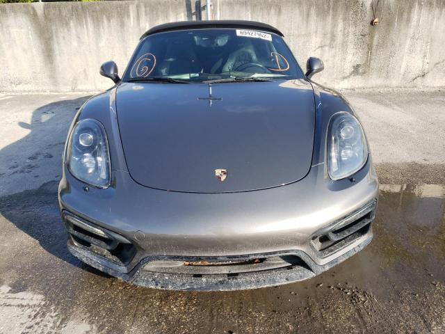 WP0CB2A88FK****** - 2015 PORSCHE BOXSTER S GRAY photo 5