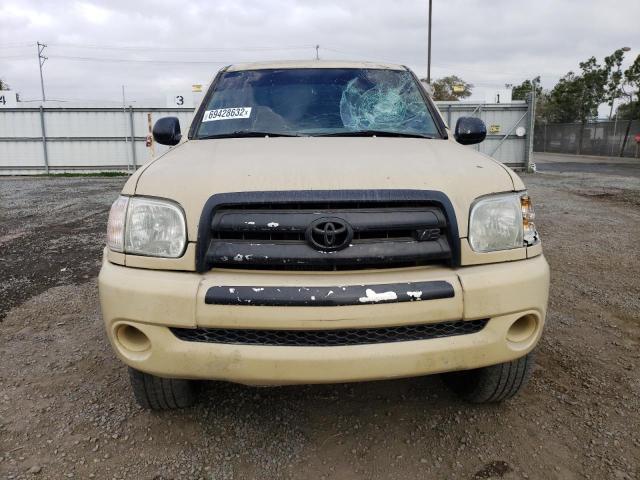 5TBET34196S539278 - 2006 TOYOTA TUNDRA DOU CREAM photo 5