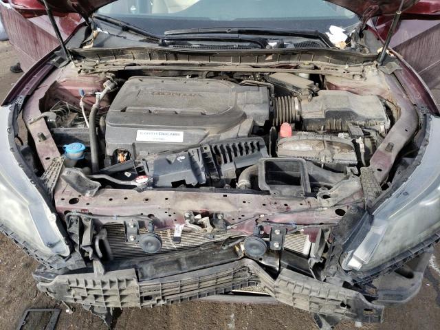 1HGCR3F83DA009553 - 2013 HONDA ACCORD EXL RED photo 11