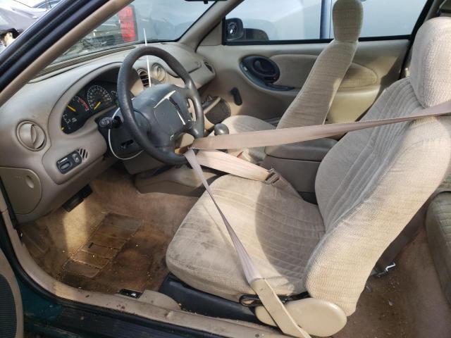 1G2NE12M4WC741311 - 1998 PONTIAC GRAND AM S GREEN photo 7