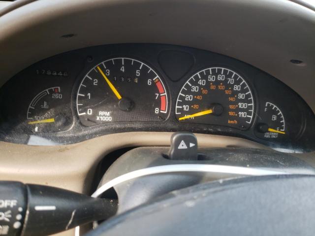 1G2NE12M4WC741311 - 1998 PONTIAC GRAND AM S GREEN photo 9