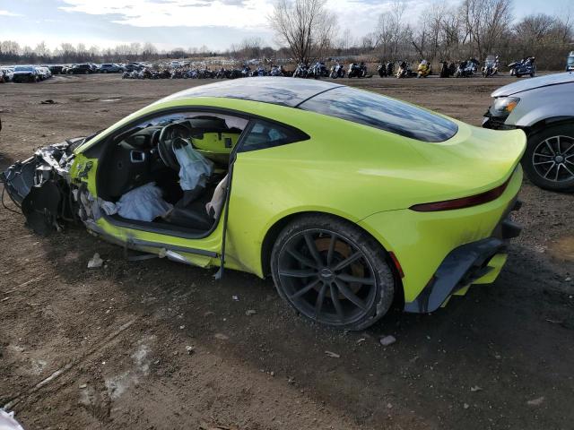 SCFSMGAWXKGN01112 - 2019 ASTON MARTIN VANTAGE YELLOW photo 2