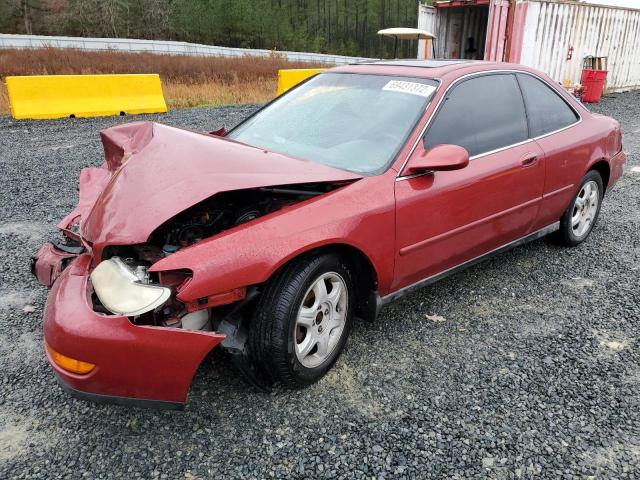 19UYA1256VL001885 - 1997 ACURA 2.2CL RED photo 1