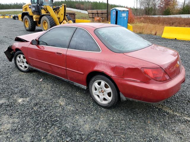 19UYA1256VL001885 - 1997 ACURA 2.2CL RED photo 2