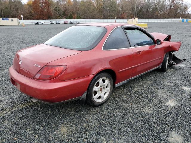 19UYA1256VL001885 - 1997 ACURA 2.2CL RED photo 3