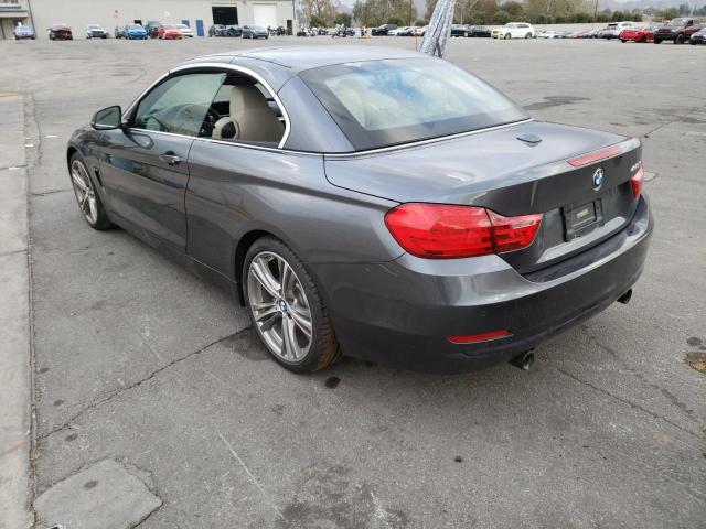 WBA4T9C58H5A14666 - 2017 BMW 440I GRAY photo 2