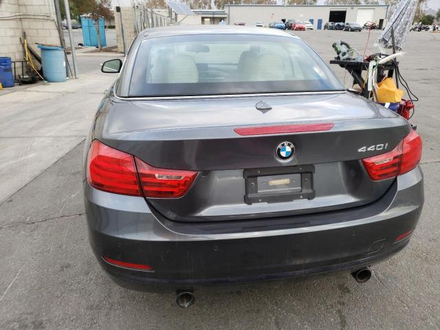 WBA4T9C58H5A14666 - 2017 BMW 440I GRAY photo 6