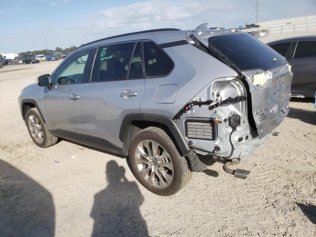 2T3C1RFV2MC148994 - 2021 TOYOTA RAV4 XLE P SILVER photo 2