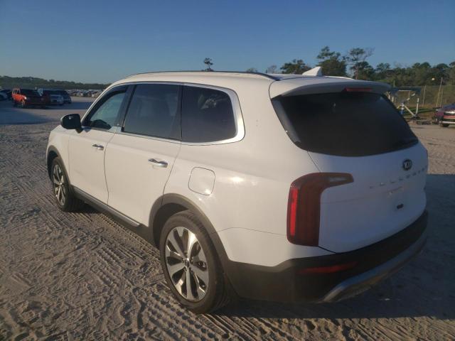 5XYP64HC1MG118366 - 2021 KIA TELLURIDE WHITE photo 2