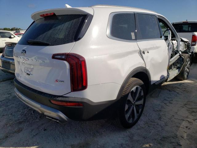 5XYP64HC1MG118366 - 2021 KIA TELLURIDE WHITE photo 3