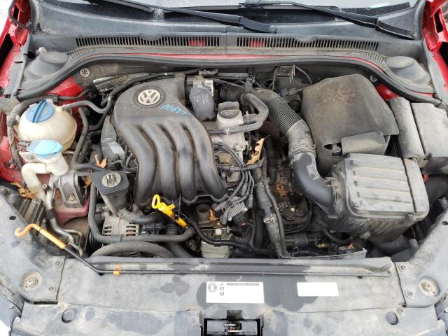 3VW2K7AJ3DM253459 - 2013 VOLKSWAGEN JETTA BASE 红色 照片 11