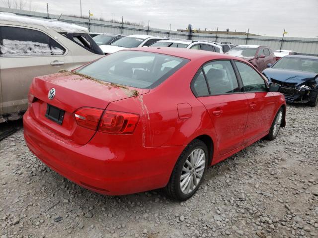 3VW2K7AJ3DM253459 - 2013 VOLKSWAGEN JETTA BASE 红色 照片 3