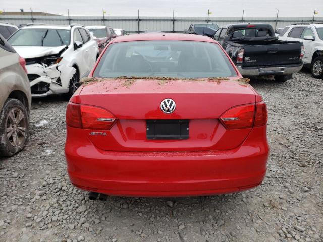 3VW2K7AJ3DM253459 - 2013 VOLKSWAGEN JETTA BASE 红色 照片 6