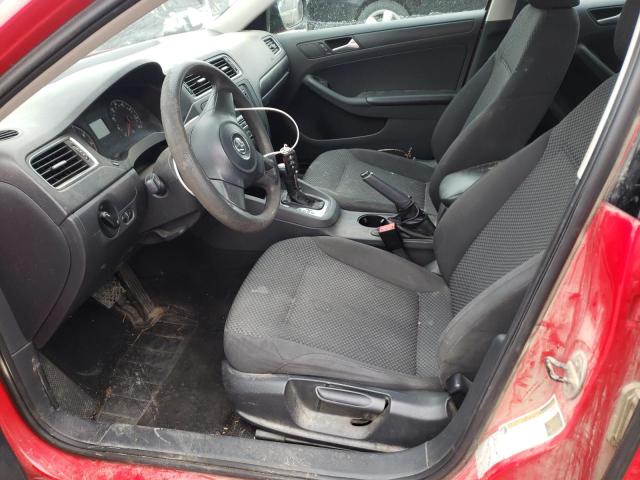3VW2K7AJ3DM253459 - 2013 VOLKSWAGEN JETTA BASE 红色 照片 7