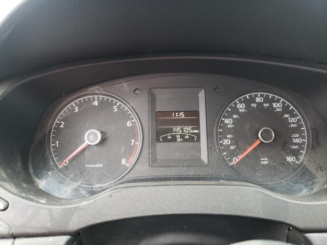 3VW2K7AJ3DM253459 - 2013 VOLKSWAGEN JETTA BASE 红色 照片 9