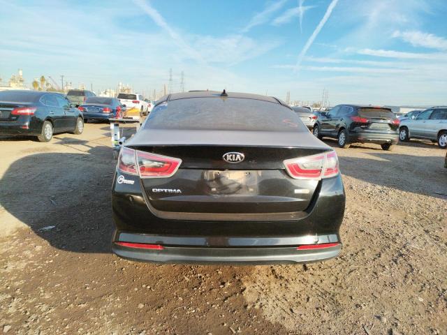 KNAGM4AD5F5083879 - 2015 KIA OPTIMA HYB BLACK photo 6