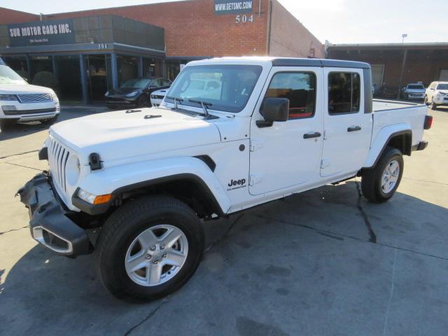 1C6HJTAG5NL154858 - 2022 JEEP GLADIATOR WHITE photo 2