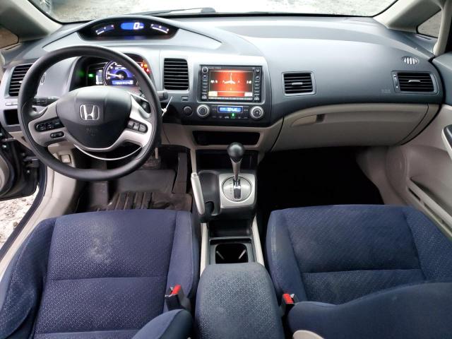 JHMFA36218S003926 - 2008 HONDA CIVIC HYBR BLUE photo 8