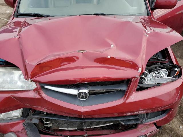 2HNYD18612H500893 - 2002 ACURA MDX TOURIN BURGUNDY photo 12