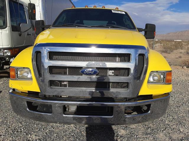 3FRWX6FE4FV723798 - 2015 FORD F650 SUPER YELLOW photo 5