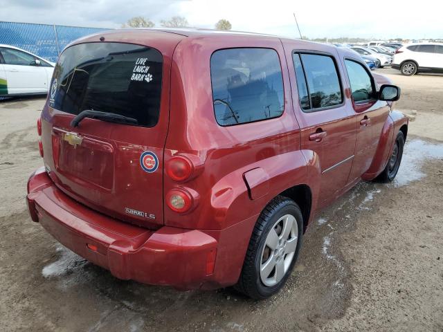 3GNCA13B49S527002 - 2009 CHEVROLET HHR LS RED photo 3