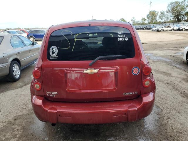 3GNCA13B49S527002 - 2009 CHEVROLET HHR LS RED photo 6