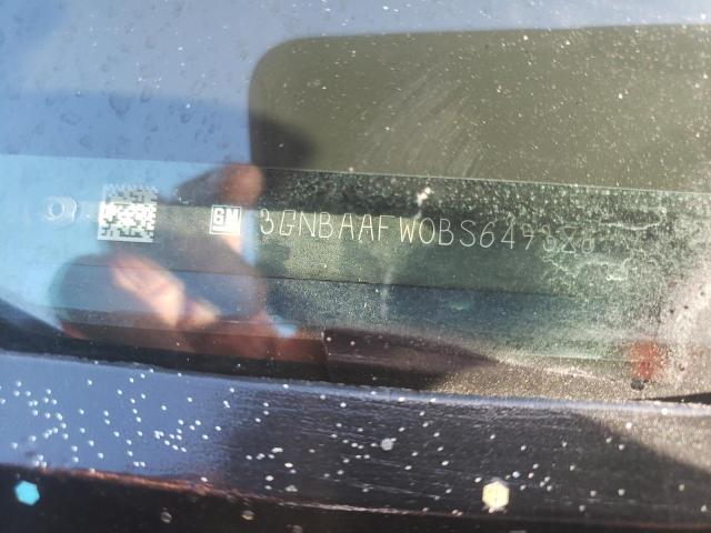 3GNBAAFW0BS649386 - 2011 CHEVROLET HHR LS ლურჯი ფოტო 12