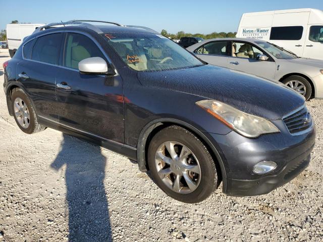 JNKAJ09F28M361189 - 2008 INFINITI EX35 BASE BLACK photo 4