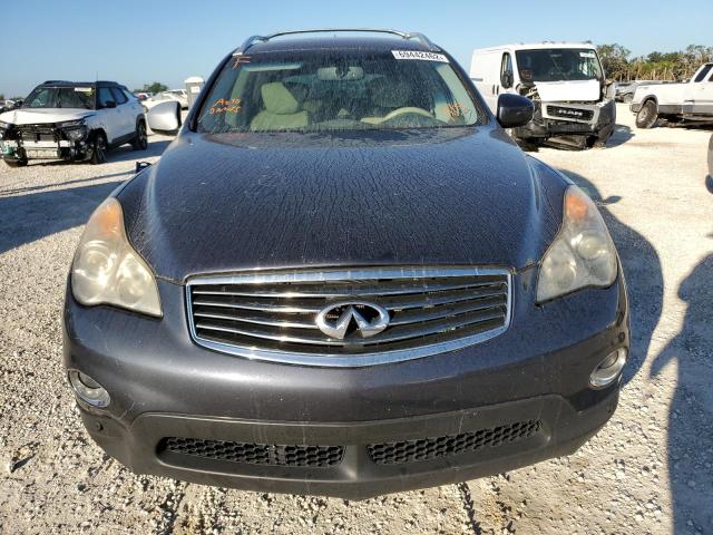 JNKAJ09F28M361189 - 2008 INFINITI EX35 BASE BLACK photo 5