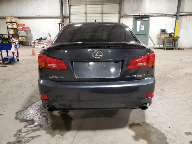 JTHCK262782026461 - 2008 LEXUS IS 250 CHARCOAL photo 6