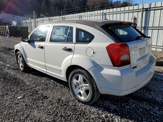 1B3HB48B97D327866 - 2007 DODGE CALIBER SX WHITE photo 2