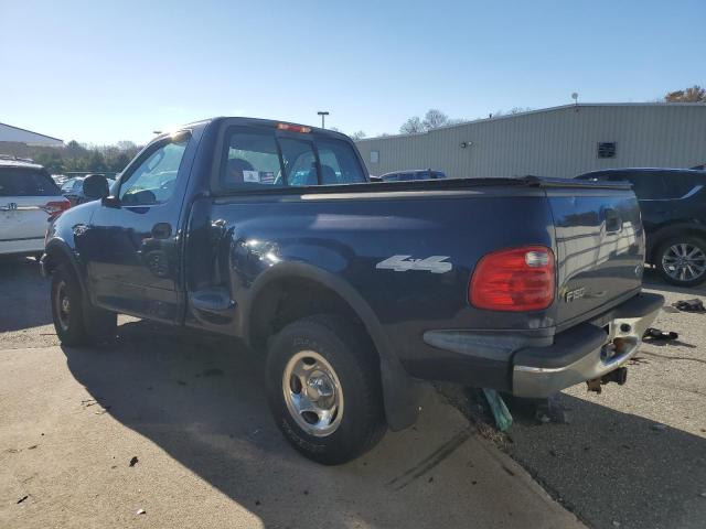 2FTRF08233CA52313 - 2003 FORD F 150 BLUE photo 2