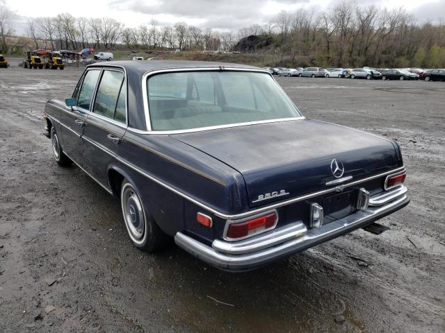 10801612011297 - 1968 MERCEDES-BENZ 280SEL BLUE photo 3