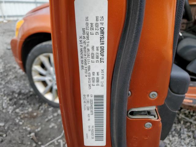 1B3CB5HA2BD108778 - 2011 DODGE CALIBER HE ORANGE photo 12