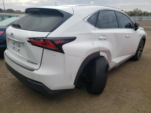 JTJBARBZ2G2****** - 2016 LEXUS NX 200T BA WHITE photo 4