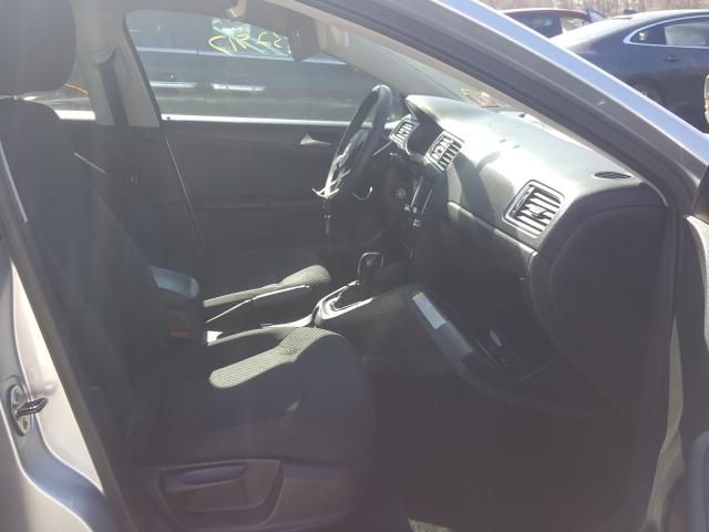 3VW2K7AJ5EM243114 - 2014 VOLKSWAGEN JETTA BASE SILVER photo 5