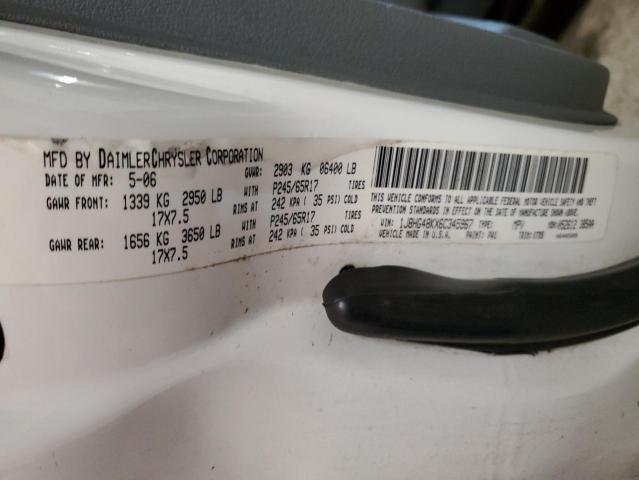 1J8HG48KX6C345967 - 2006 JEEP COMMANDER 白色 照片 14