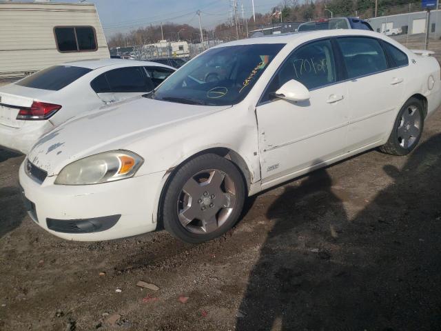 2G1WD58C969333718 - 2006 CHEVROLET IMPALA SUP თეთრი ფოტო 1