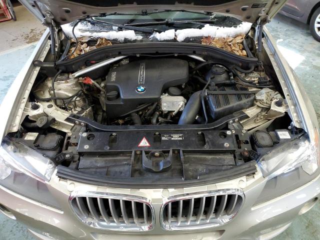 5UXWX9C59D0A22636 - 2013 BMW X3 XDRIVE2 TAN photo 11