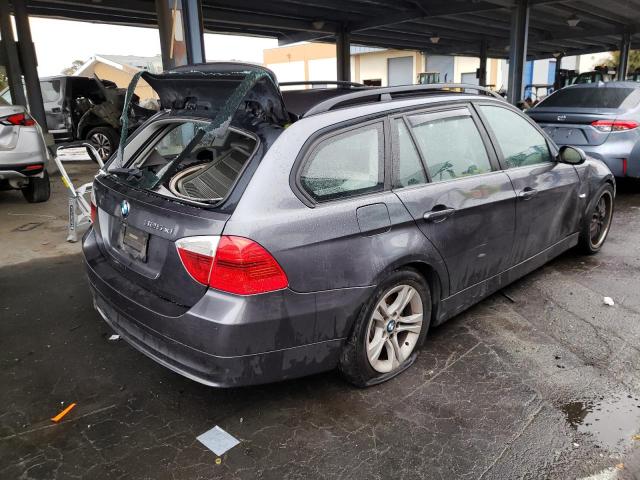 WBAVT13586KW23533 - 2006 BMW 325 XIT GRAY photo 3