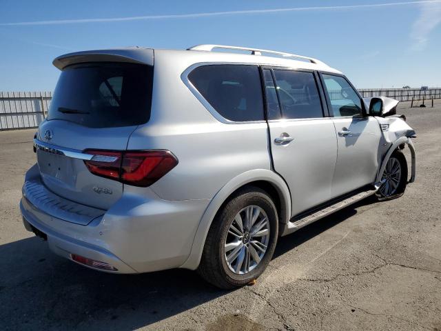 JN8AZ2NE2L9255036 - 2020 INFINITI QX80 LUXE SILVER photo 3