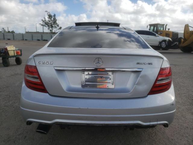 WDDGJ4HB5EG281032 - 2014 MERCEDES-BENZ C 250 SILVER photo 6