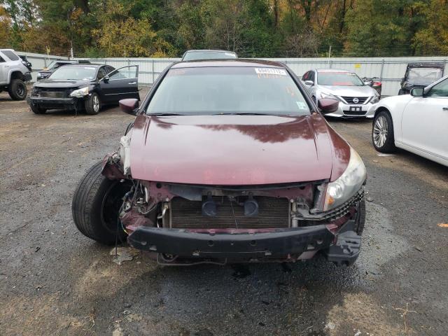 1HGCP2F86CA172423 - 2012 HONDA ACCORD EXL BURGUNDY photo 5