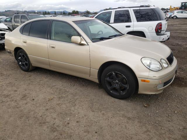 JT8BD69S930183437 - 2003 LEXUS GS 300 GOLD photo 4