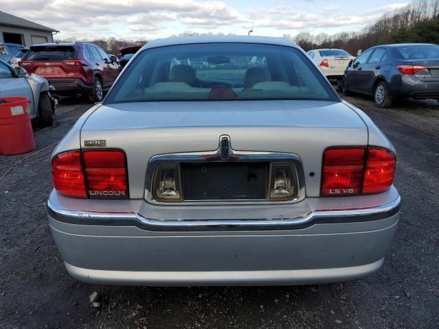 1LNHM87A21Y640844 - 2001 LINCOLN LS SILVER photo 6